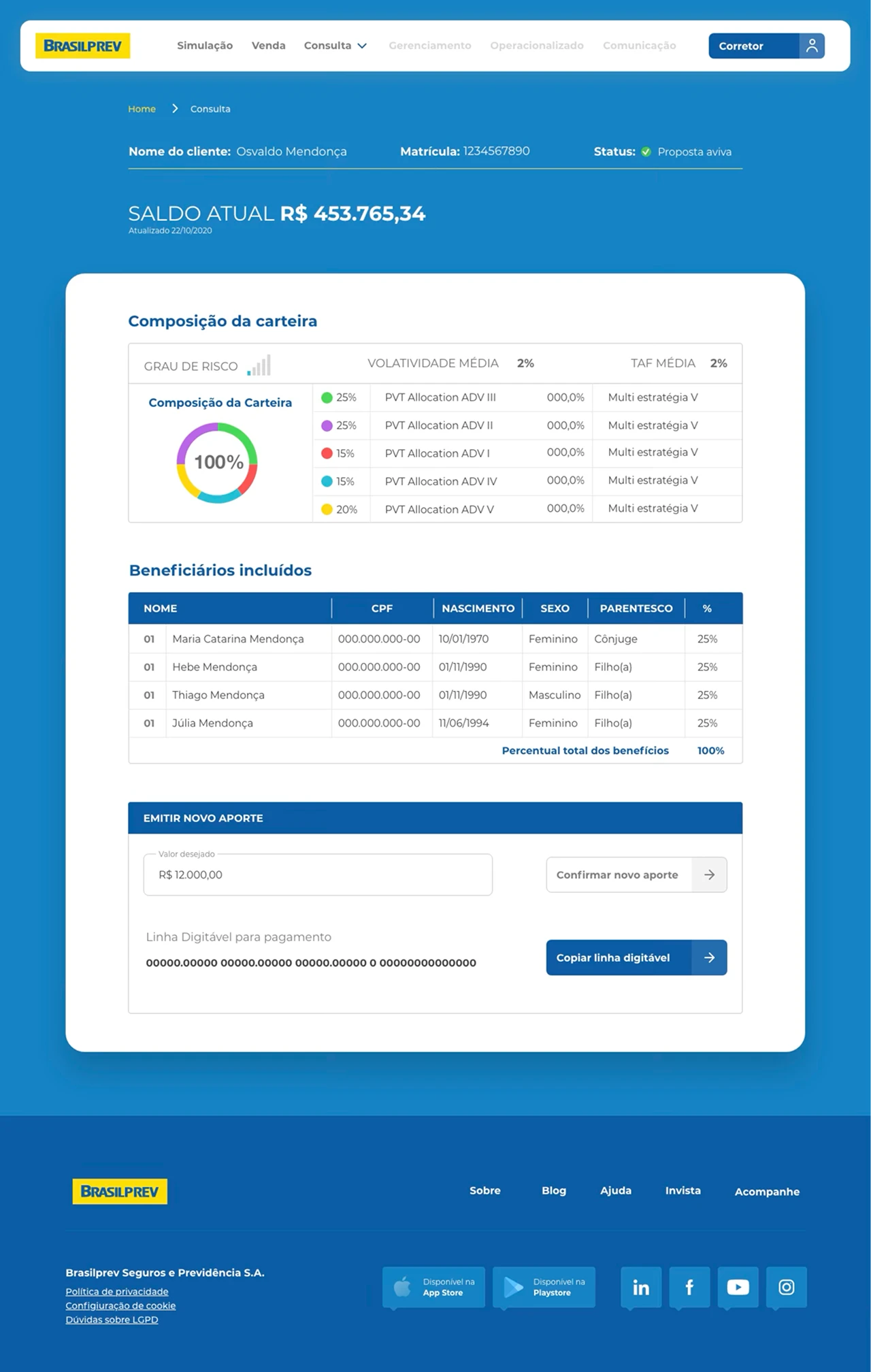 Consulta · Detalhe