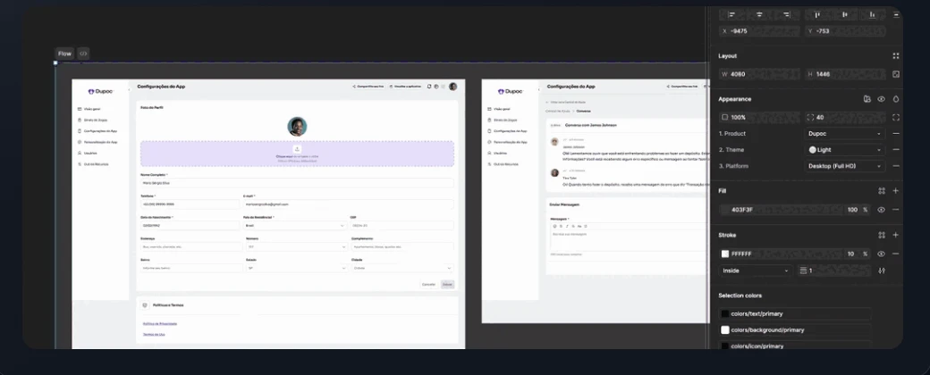 Multi-theme application